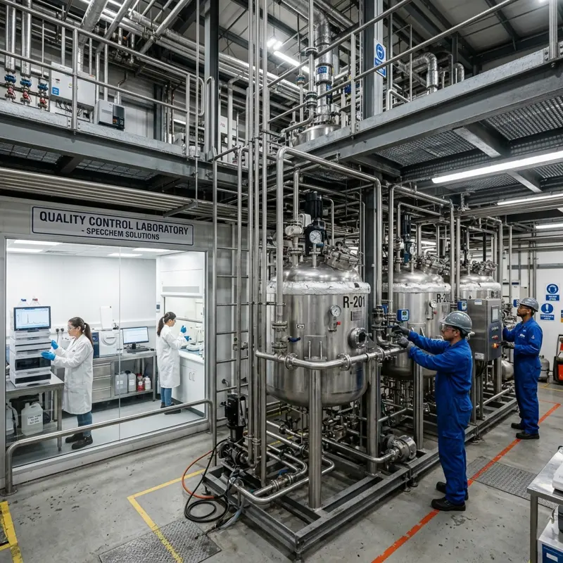 Specialty Chemicals Production Reactor Shop